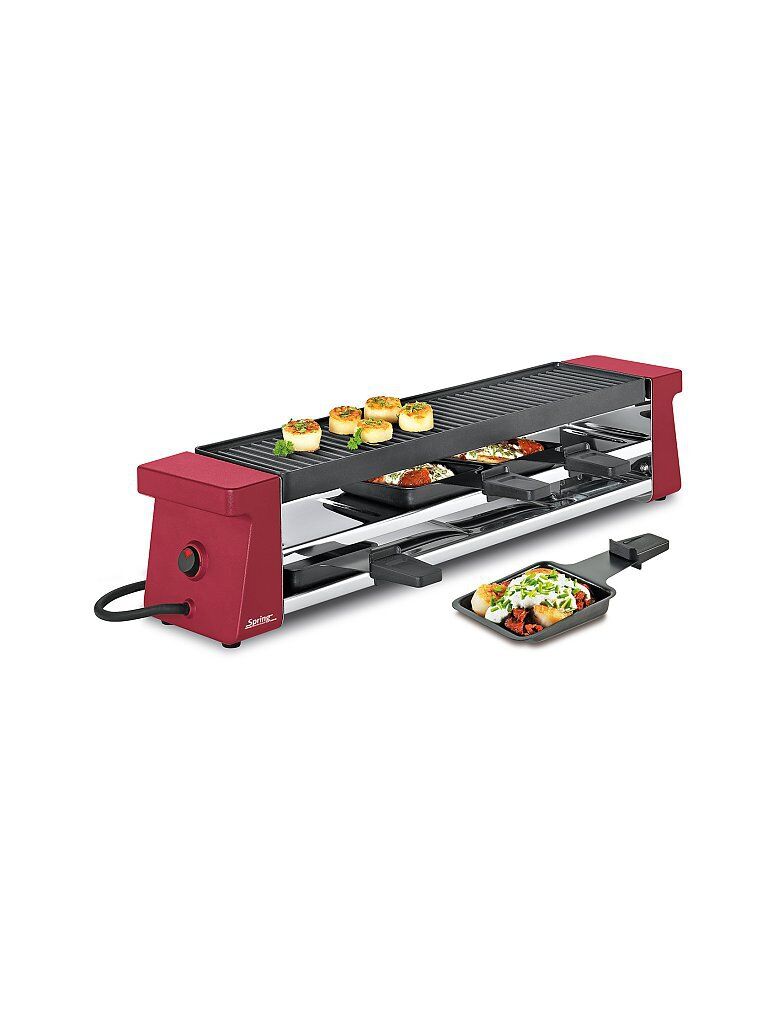 Auf Lager SPRING Raclette 4 Compact (Rot) 4052356003361 rot EG