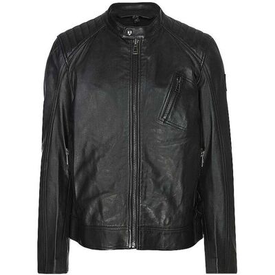 BELSTAFF Lederjacke V RACER 2.0 schwarz 48 M BELSTAFF Lederjacke V RACER 2.0 schwarz 48 M
