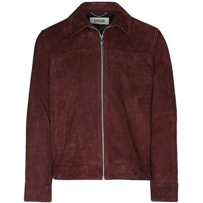 DRYKORN Lederjacke RIKKA_2 dunkelrot XL M DRYKORN Lederjacke RIKKA_2 dunkelrot XL M