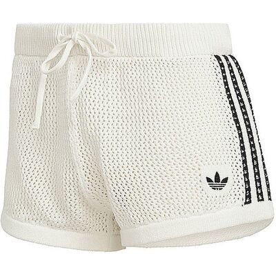Adidas ORIGINALS Shorts CROCHET weiss M W Adidas ORIGINALS Shorts CROCHET weiss M W