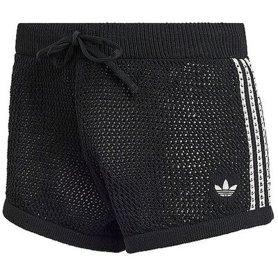 Adidas ORIGINALS Shorts CROCHET schwarz L W Adidas ORIGINALS Shorts CROCHET schwarz L W