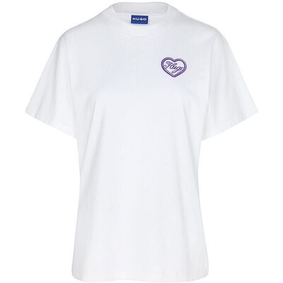 HUGO T-Shirt VINTAGE TEE_B weiss L W HUGO T-Shirt VINTAGE TEE_B weiss L W