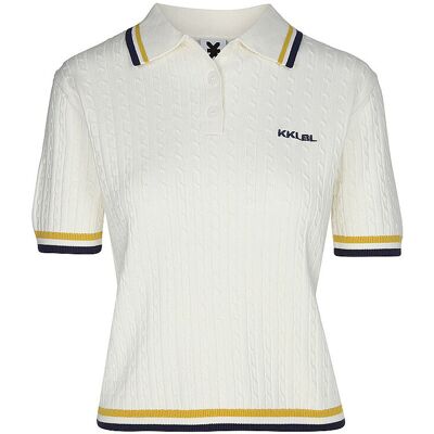 KARO KAUER Poloshirt creme M W KARO KAUER Poloshirt creme M W
