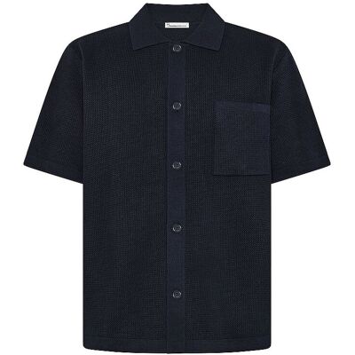 KNOWLEDGE COTTON APPAREL Poloshirt dunkelblau XL M KNOWLEDGE COTTON APPAREL Poloshirt dunkelblau XL M
