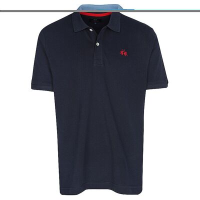 LA MARTINA Poloshirt dunkelblau XL M LA MARTINA Poloshirt dunkelblau XL M