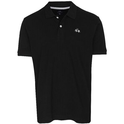LA MARTINA Poloshirt schwarz XL M LA MARTINA Poloshirt schwarz XL M