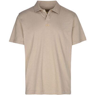 LA MARTINA Poloshirt beige XXL M LA MARTINA Poloshirt beige XXL M