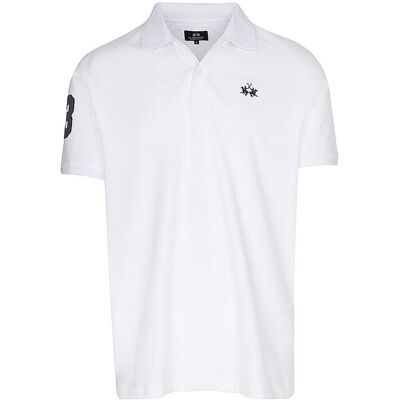 LA MARTINA Poloshirt weiss XL M LA MARTINA Poloshirt weiss XL M