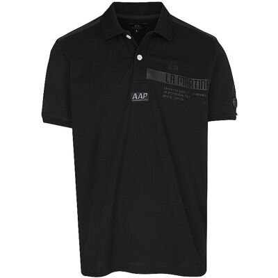 LA MARTINA Poloshirt schwarz XL M LA MARTINA Poloshirt schwarz XL M