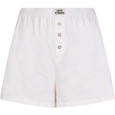 LOVE STORIES Loungewear Shorts creme S W LOVE STORIES Loungewear Shorts creme S W