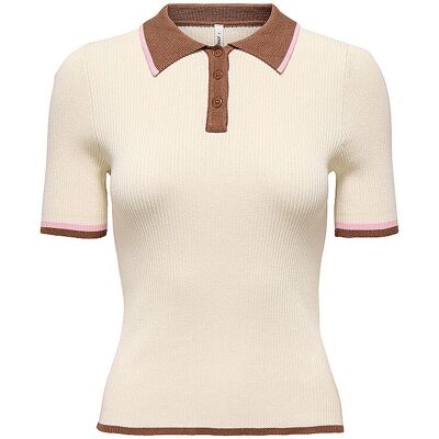 ONLY Poloshirt ONLMEDDI beige M W ONLY Poloshirt ONLMEDDI beige M W