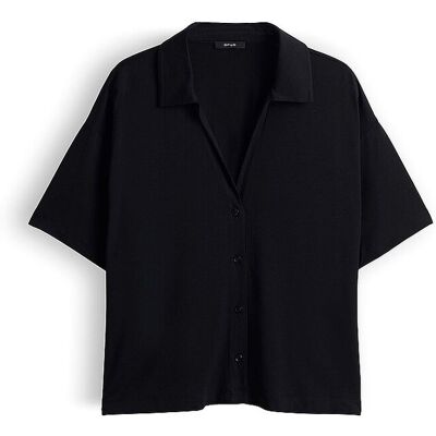 OPUS Poloshirt SAJACKI schwarz 38 W OPUS Poloshirt SAJACKI schwarz 38 W