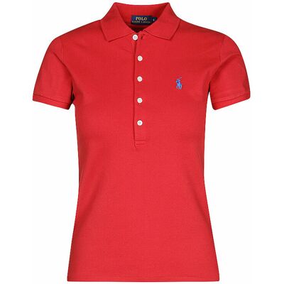 POLO RALPH LAUREN Poloshirt Slim Fit JULIE rot XS W POLO RALPH LAUREN Poloshirt Slim Fit JULIE rot XS W