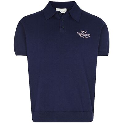 PROHIBITED Poloshirt SPEEDTRAP dunkelblau XL M PROHIBITED Poloshirt SPEEDTRAP dunkelblau XL M