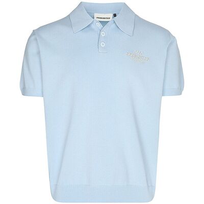 PROHIBITED Poloshirt SPEEDTRAP hellblau XL M PROHIBITED Poloshirt SPEEDTRAP hellblau XL M