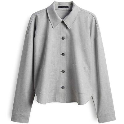 SOMEDAY Overshirt ZAARI grau 42 W SOMEDAY Overshirt ZAARI grau 42 W