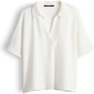 SOMEDAY Poloshirt KELIANE weiss 36 W SOMEDAY Poloshirt KELIANE weiss 36 W