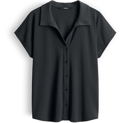 SOMEDAY Poloshirt KONITA dunkelgrün 40 W SOMEDAY Poloshirt KONITA dunkelgrün 40 W