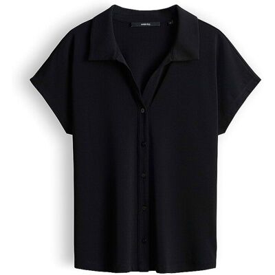 SOMEDAY Poloshirt KONITA schwarz 36 W SOMEDAY Poloshirt KONITA schwarz 36 W