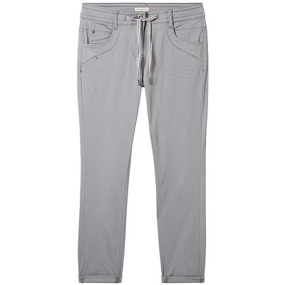 TOM TAILOR Hose Tapered Relaxed Fit 7/8 grau 44/L28 W TOM TAILOR Hose Tapered Relaxed Fit 7/8 grau 44/L28 W