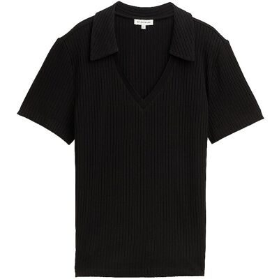 TOM TAILOR Poloshirt schwarz XS W TOM TAILOR Poloshirt schwarz XS W