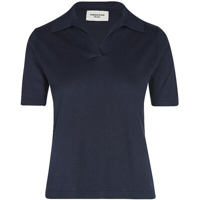 WEEKEND MAX MARA Poloshirt WKDRONCOLO dunkelblau XS W WEEKEND MAX MARA Poloshirt WKDRONCOLO dunkelblau XS W