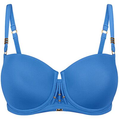 TRIUMPH Bikini Oberteil PALINA LOVE BY THE SEA very blue blau 42F W TRIUMPH Bikini Oberteil PALINA LOVE BY THE SEA very blue blau 42F W