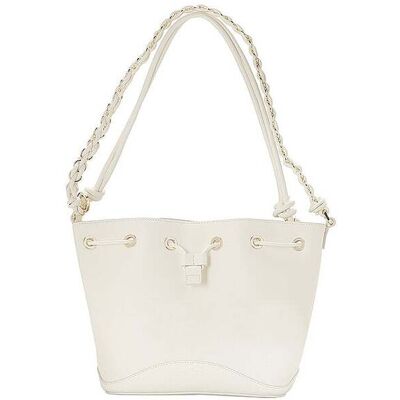 HUGO Tasche - Henkeltasche ILARY_DRAWSTRING weiss W HUGO Tasche - Henkeltasche ILARY_DRAWSTRING weiss W