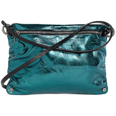 INA KENT Ledertasche - Umhängetasche MOONLIT ed.1 petrol W INA KENT Ledertasche - Umhängetasche MOONLIT ed.1 petrol W