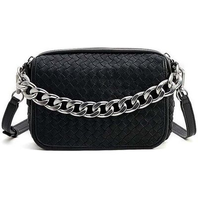 LES VISIONNAIRES Ledertasche - Umhängetasche EMILY schwarz ONE SIZE W LES VISIONNAIRES Ledertasche - Umhängetasche EMILY schwarz ONE SIZE W