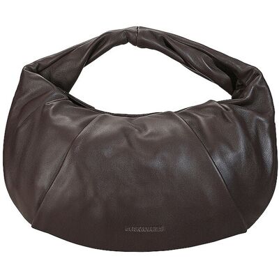 LES VISIONNAIRES Ledertasche - Hobo GRETA ESSENTIAL SILKY braun W LES VISIONNAIRES Ledertasche - Hobo GRETA ESSENTIAL SILKY braun W