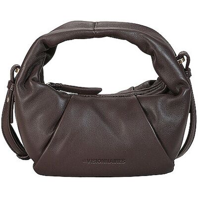 LES VISIONNAIRES Ledertasche - Mini Bag GRETA MINI ESSENTIAL SILKY braun W LES VISIONNAIRES Ledertasche - Mini Bag GRETA MINI ESSENTIAL SILKY braun W