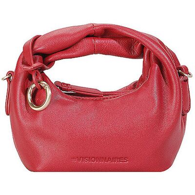 LES VISIONNAIRES Ledertasche - Mini Bag GRETA NANO SILKY rot W LES VISIONNAIRES Ledertasche - Mini Bag GRETA NANO SILKY rot W