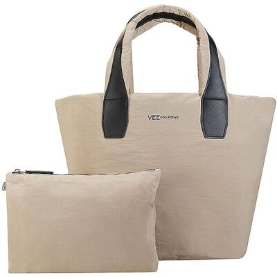 VEE COLLECTIVE Tasche - Shopper ESSENCE Small beige W VEE COLLECTIVE Tasche - Shopper ESSENCE Small beige W