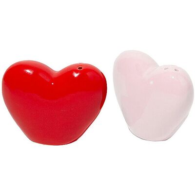 DOIY Salz & Pfeffer Streuer DYSPELOV Love rot B DOIY Salz & Pfeffer Streuer DYSPELOV Love rot B