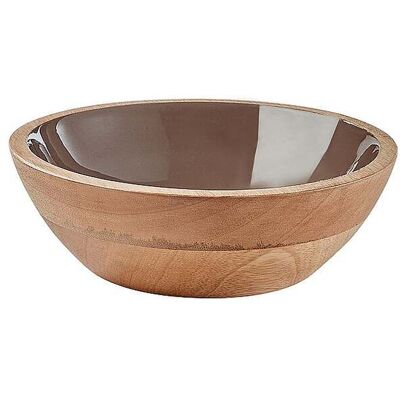 FYNCH-HATTON Schüssel klein 20cm SINGITA Walnut hellbraun B FYNCH-HATTON Schüssel klein 20cm SINGITA Walnut hellbraun B