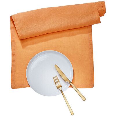FYNCH-HATTON Tischläufer 40x160cm DODORI Cantaloupe orange B FYNCH-HATTON Tischläufer 40x160cm DODORI Cantaloupe orange B
