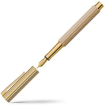 GRAF VON FABER-CASTELL Füllhalter Bloom 14k Hainbuche Medium gold B GRAF VON FABER-CASTELL Füllhalter Bloom 14k Hainbuche Medium gold B