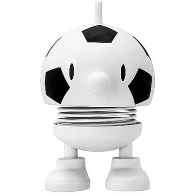 HOPTIMIST Dekofigur 7,6cm FUSSBALL BUMBLE S Weiss weiss B HOPTIMIST Dekofigur 7,6cm FUSSBALL BUMBLE S Weiss weiss B