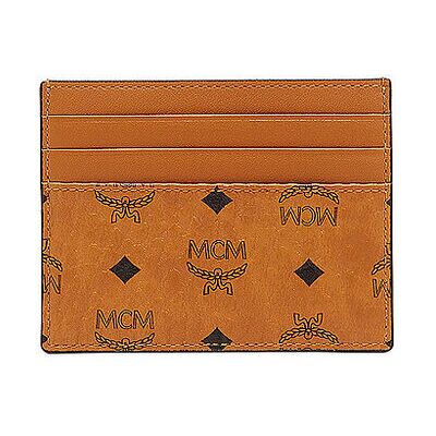 MCM Kartenetui mit Geldscheinklammer Visetos braun W MCM Kartenetui mit Geldscheinklammer Visetos braun W