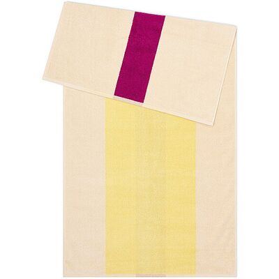 SUITE702 Duschtuch 70x140cm COMBED COTTON Yellow/Fuchsia gelb B SUITE702 Duschtuch 70x140cm COMBED COTTON Yellow/Fuchsia gelb B