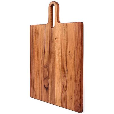 TEAKHAUS Servierbrett Bistro 47x36cm Teakholz braun B TEAKHAUS Servierbrett Bistro 47x36cm Teakholz braun B