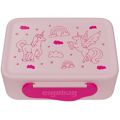 ERGOBAG Kunststoff Brotdose Einhorn B ERGOBAG Kunststoff Brotdose Einhorn B