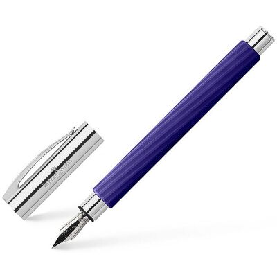 FABER-CASTELL Füllhalter Ambition Italic Medium Midnight Mauve lila B FABER-CASTELL Füllhalter Ambition Italic Medium Midnight Mauve lila B