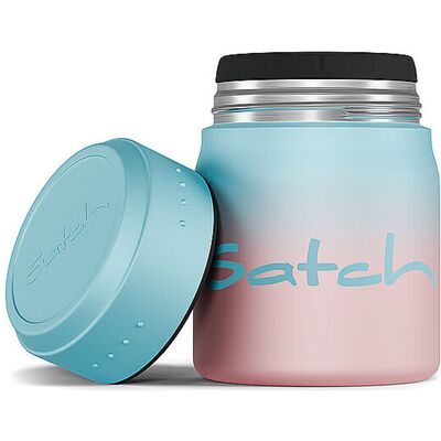 SATCH Thermo Lunchbox Light Blue Graffiti B SATCH Thermo Lunchbox Light Blue Graffiti B