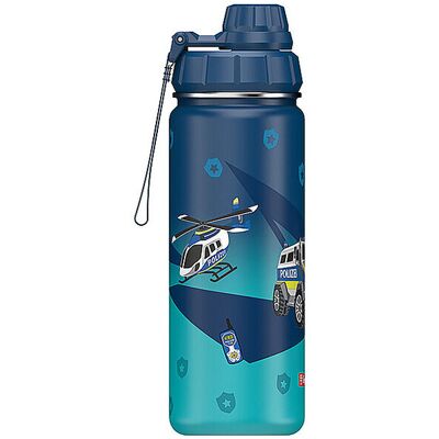 STEP BY STEP Isolierte Edelstahl Trinkflasche Police B STEP BY STEP Isolierte Edelstahl Trinkflasche Police B