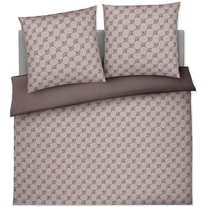 JOOP Satin Bettwäsche 2x 70x90cm/200x200cm CORNFLOWER DOUBLE Grau grau B JOOP Satin Bettwäsche 2x 70x90cm/200x200cm CORNFLOWER DOUBLE Grau grau B