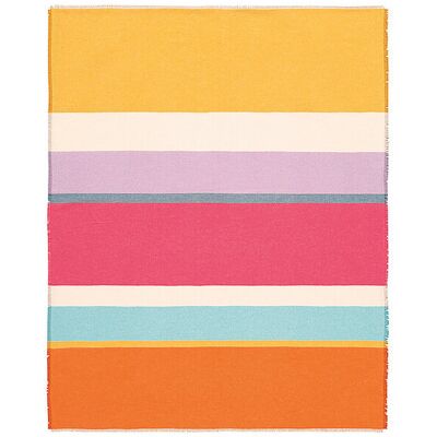 BIEDERLACK Tagesdecke - Plaid 130x170cm NIZZA STRIPE Orange orange B BIEDERLACK Tagesdecke - Plaid 130x170cm NIZZA STRIPE Orange orange B