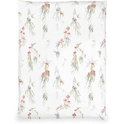 CHRISTIAN FISCHBACHER Satin Deckenbezug 140x200cm WHISPER Weiss weiss B CHRISTIAN FISCHBACHER Satin Deckenbezug 140x200cm WHISPER Weiss weiss B