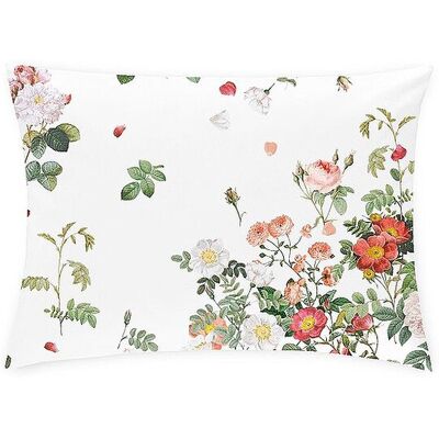 CHRISTIAN FISCHBACHER Satin Kissenbezug WILDROSE 70x90cm Weiss weiss B CHRISTIAN FISCHBACHER Satin Kissenbezug WILDROSE 70x90cm Weiss weiss B